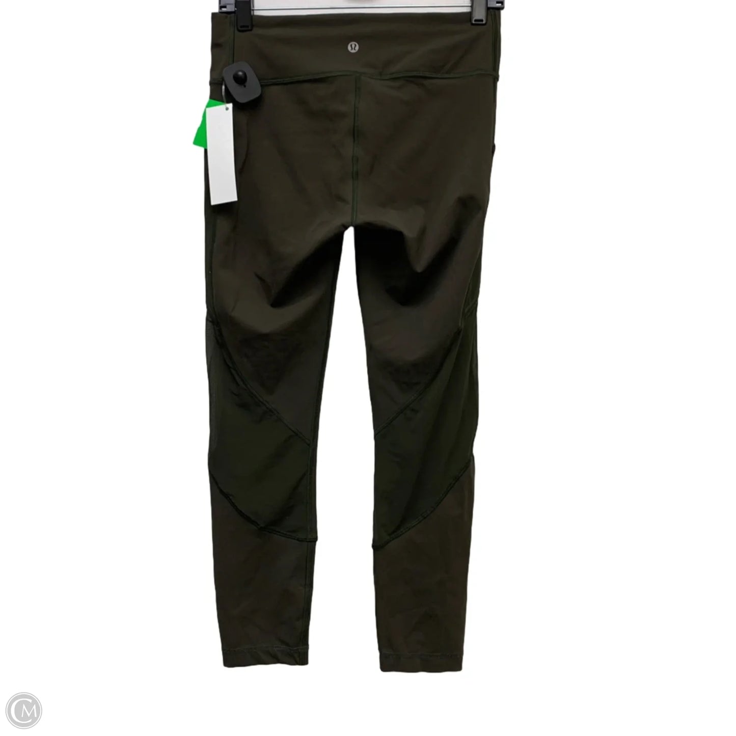 Athletic Leggings By Lululemon In Green, Size: M