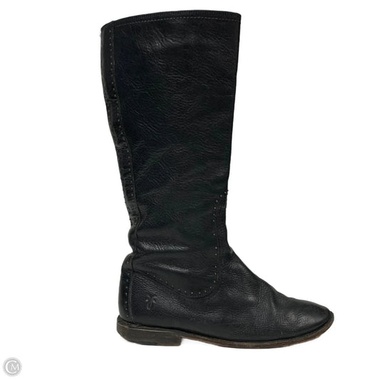 Boots Designer By Frye In Black, Size: 7