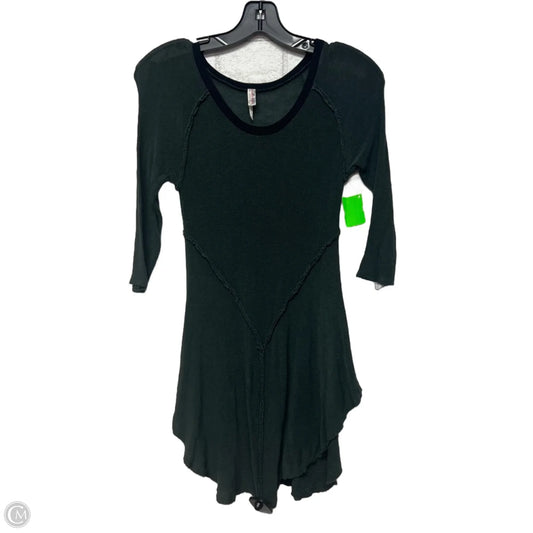 Tunic 3/4 Sleeve By Free People In Green, Size: S