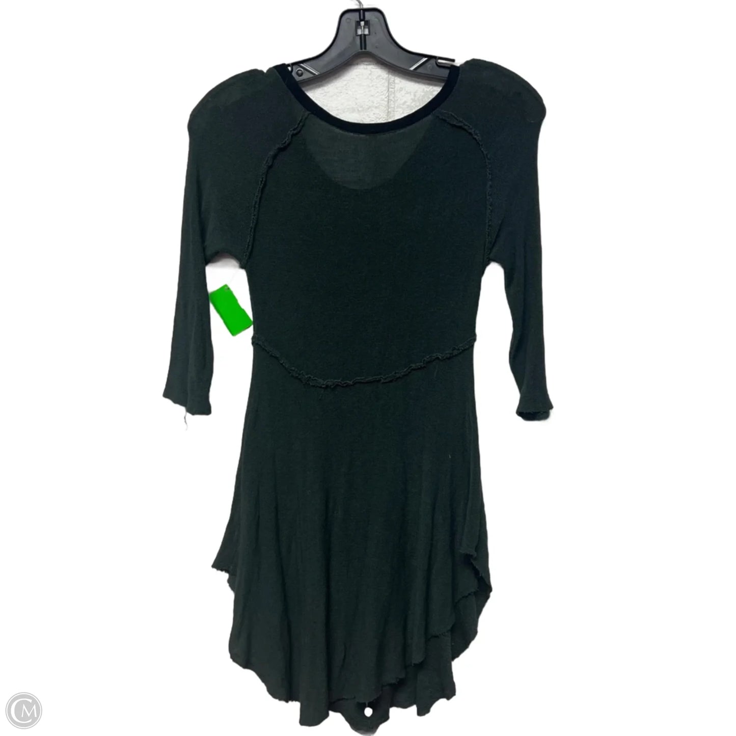 Tunic 3/4 Sleeve By Free People In Green, Size: S