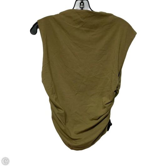 Top Sleeveless Basic By Maeve In Green, Size: M
