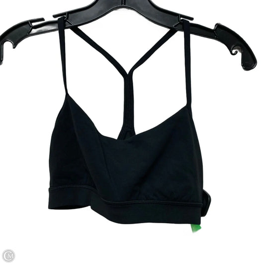 Athletic Bra By Lululemon In Black, Size: S