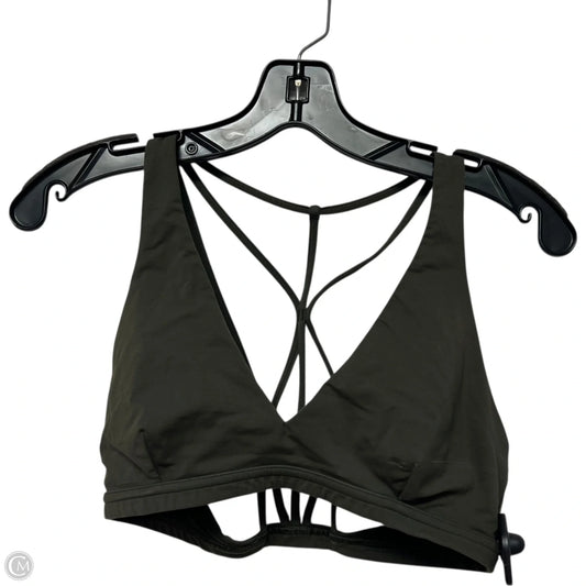 Athletic Bra By Lululemon In Green, Size: M