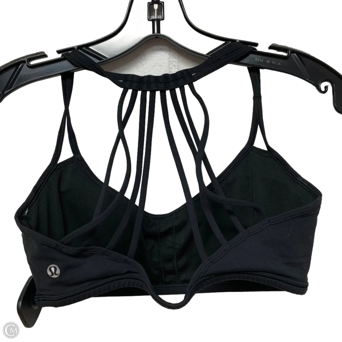 Athletic Bra By Lululemon In Black, Size: S