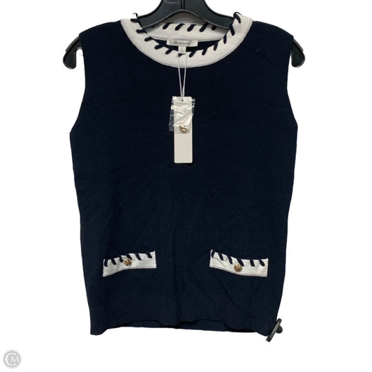 Top Sleeveless By Zoe And Claire In Navy, Size: L