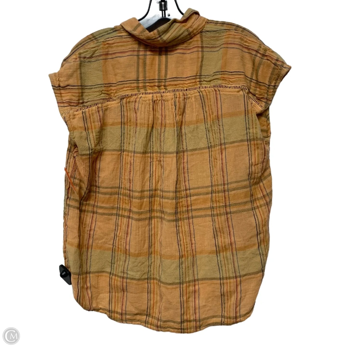 Top Sleeveless By Pilcro In Orange, Size: Xs