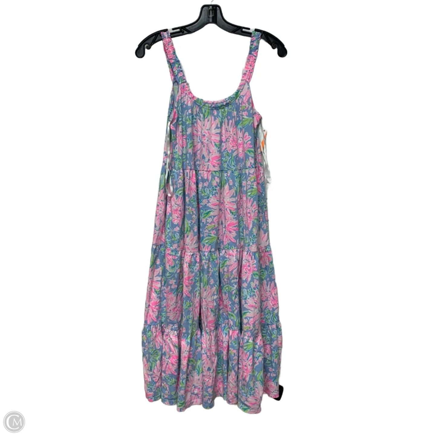 Dress Designer By Lilly Pulitzer In Blue & Pink, Size: Xxs