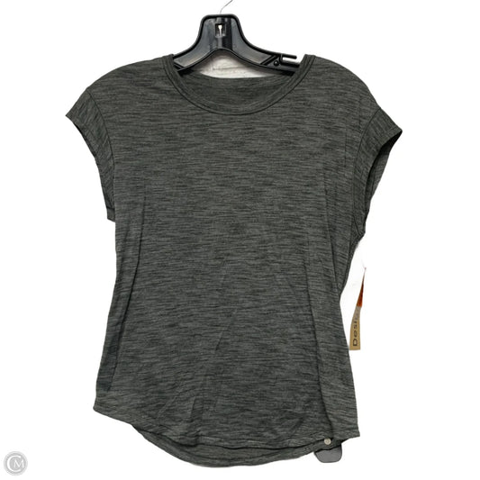 Athletic Top Short Sleeve By Lululemon In Green, Size: Xs