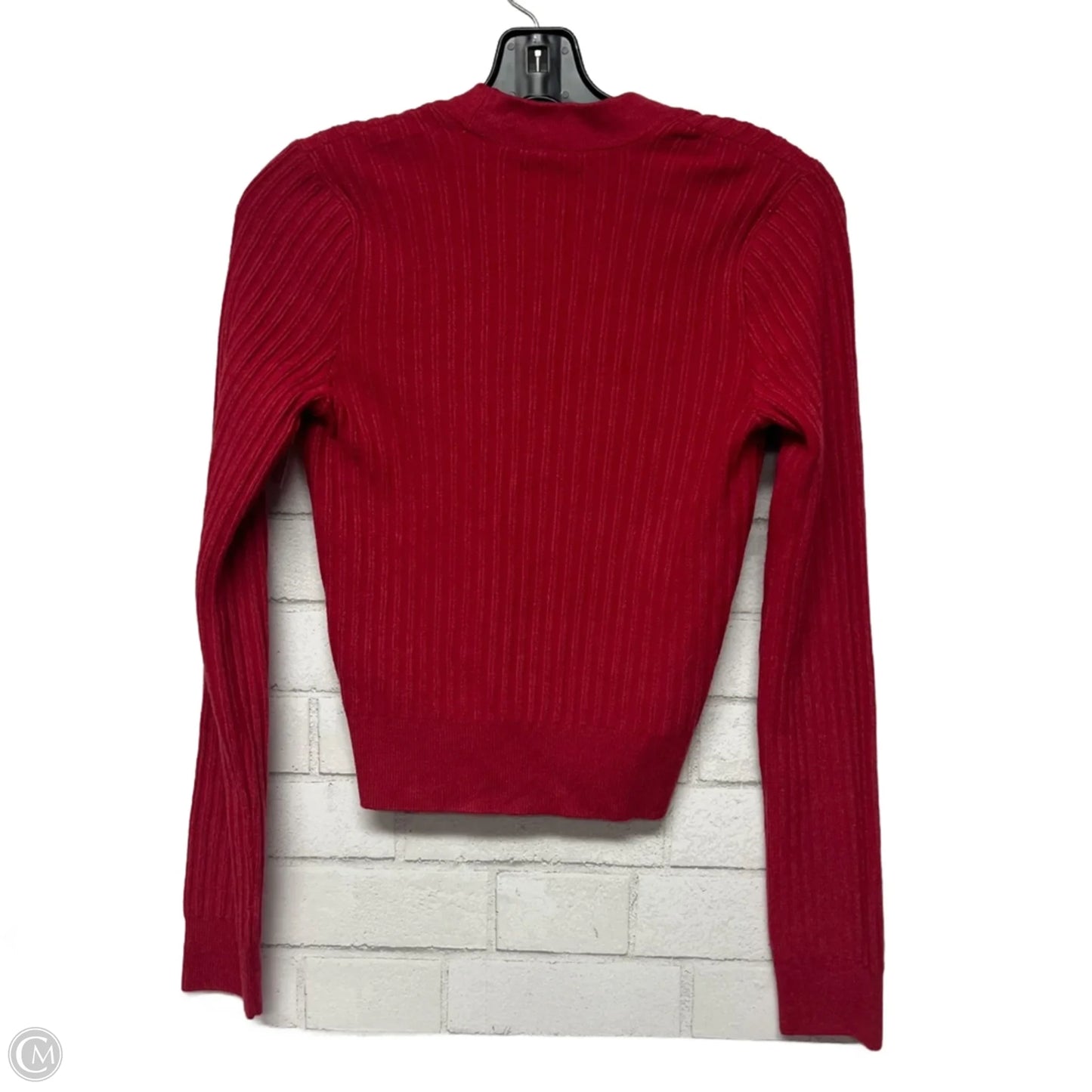 Top Long Sleeve By Pilcro In Red, Size: Xs
