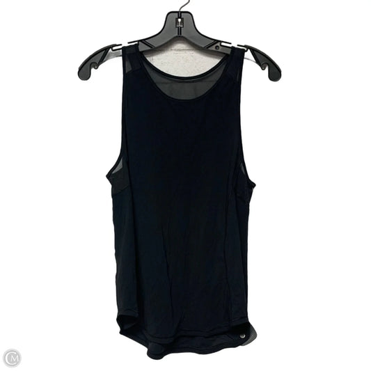 Athletic Tank Top By Lululemon In Black, Size: S