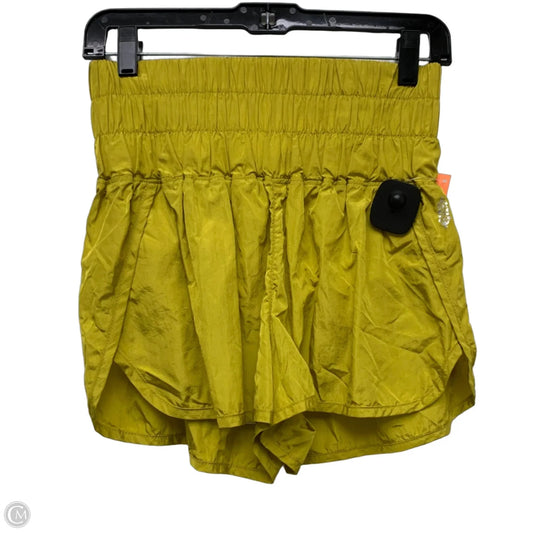 Athletic Shorts By Free People In Yellow, Size: S