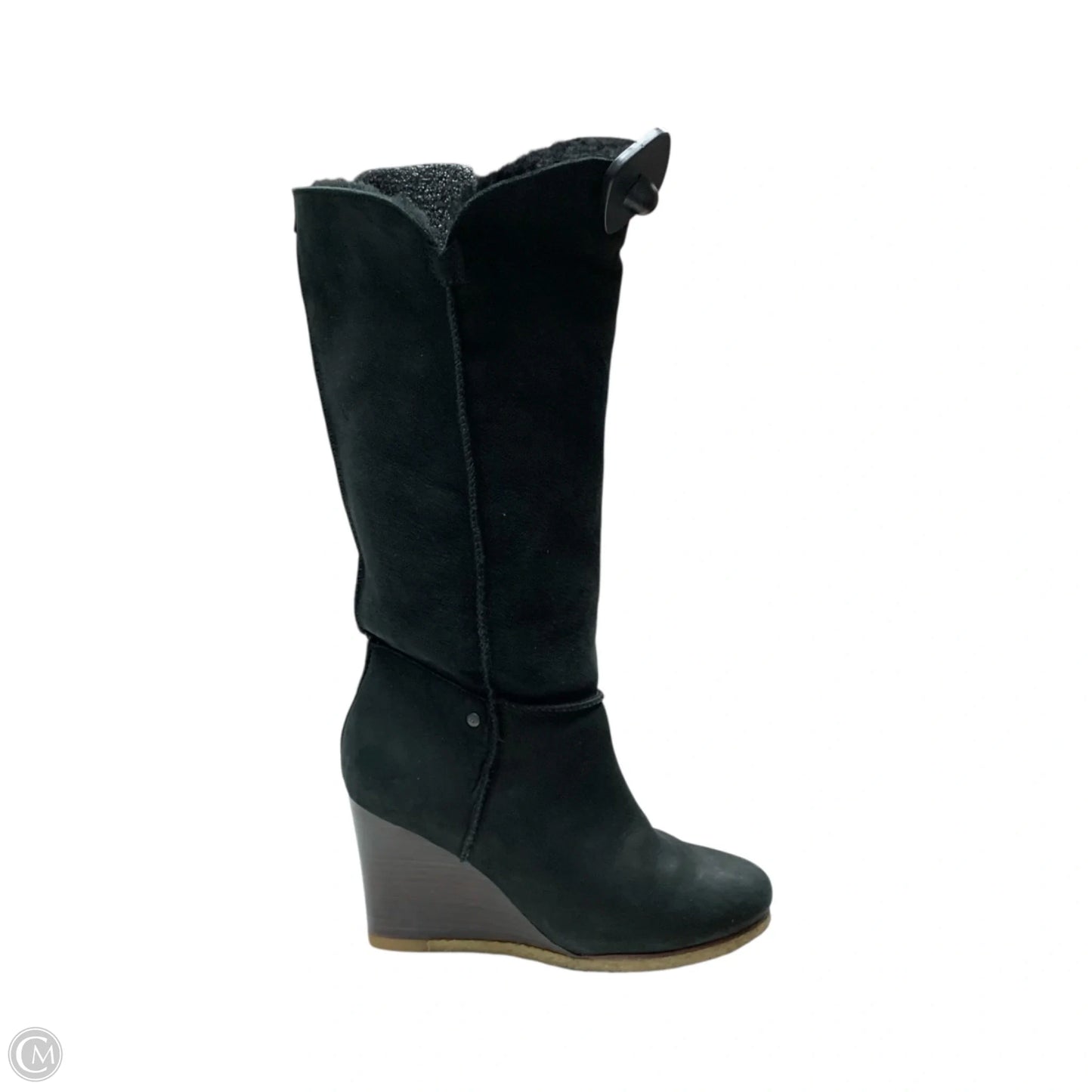 Boots Designer By Ugg In Black, Size: 6
