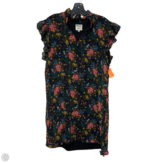 Dress Casual Short By Madewell In Floral Print, Size: M