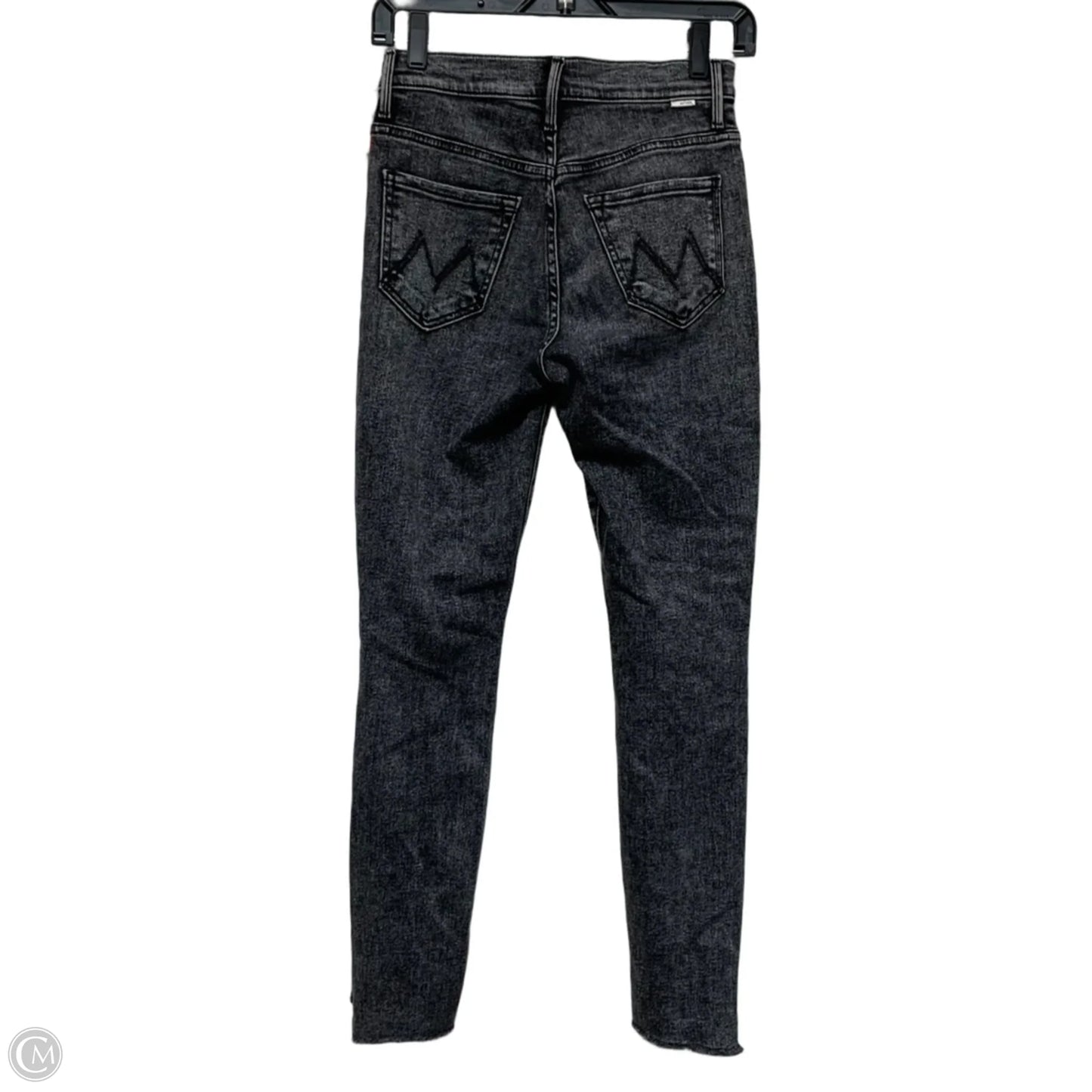 Jeans Skinny By Mother In Grey Denim, Size: 2