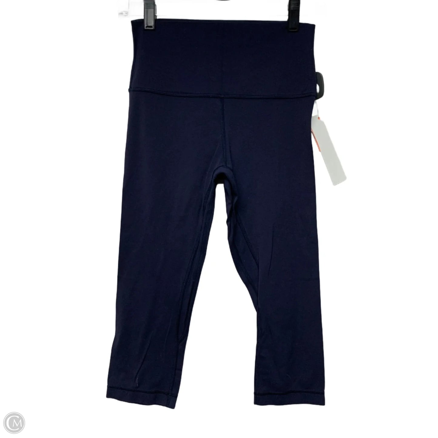 Athletic Leggings Capris By Lululemon In Navy, Size: S