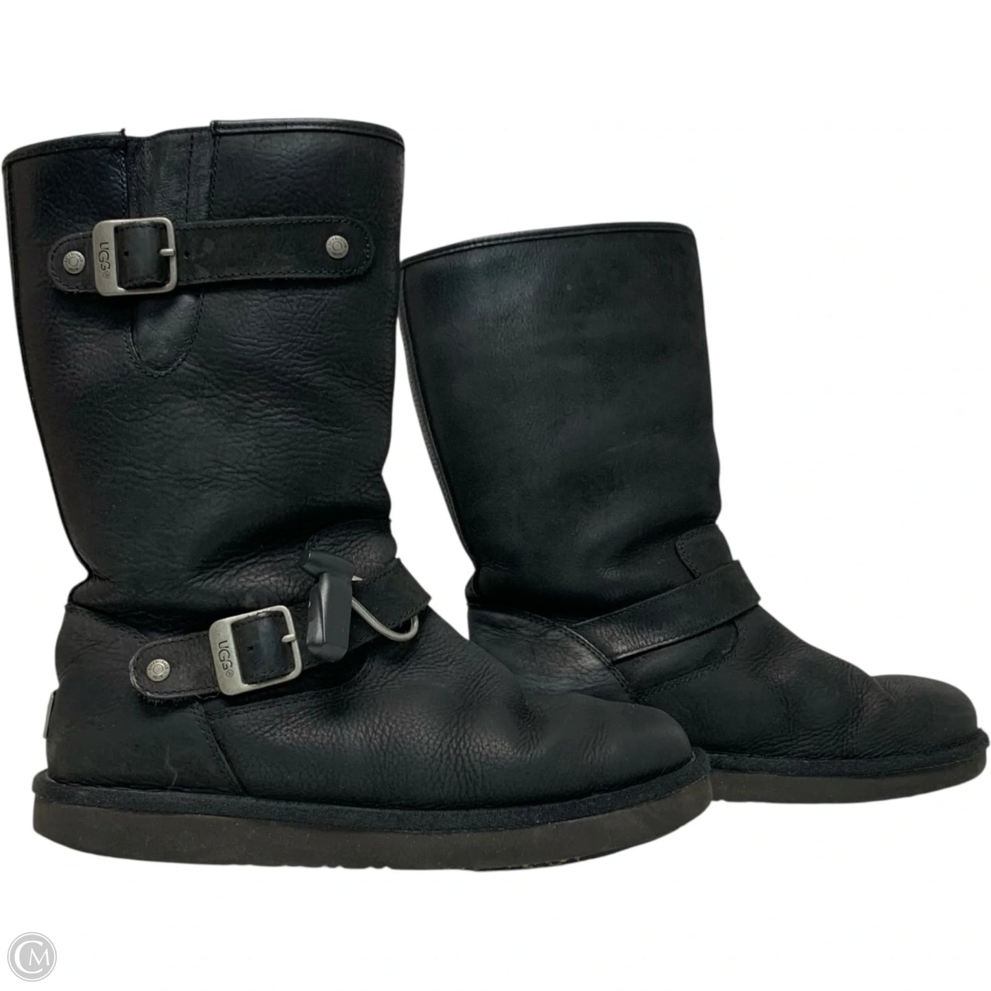 Boots Designer By Ugg In Black, Size: 9