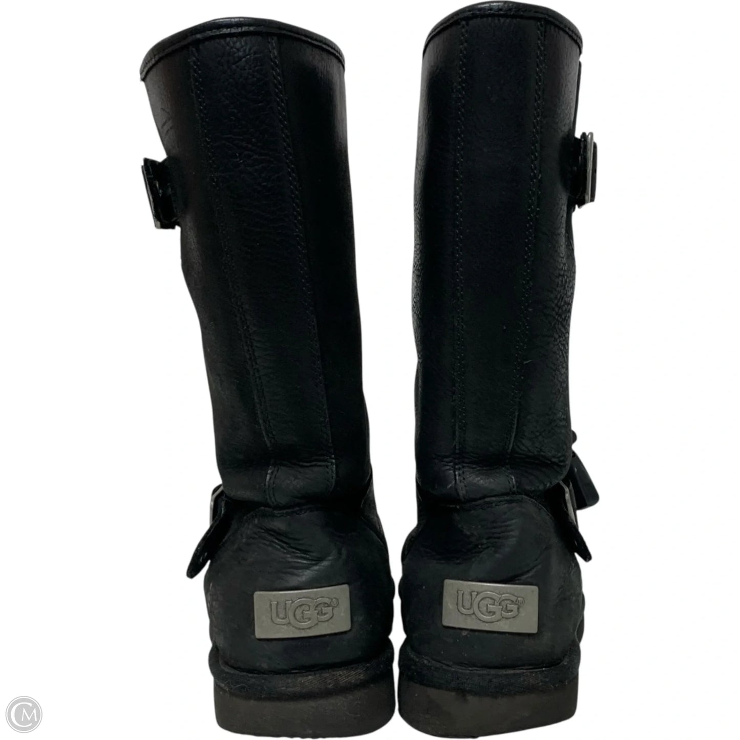 Boots Designer By Ugg In Black, Size: 9