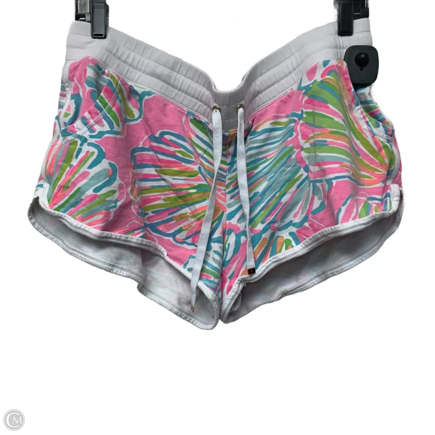 Shorts Designer By Lilly Pulitzer In Pink & White, Size: Xl