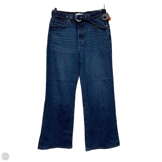 Jeans Wide Leg By Loft In Blue Denim, Size: 4