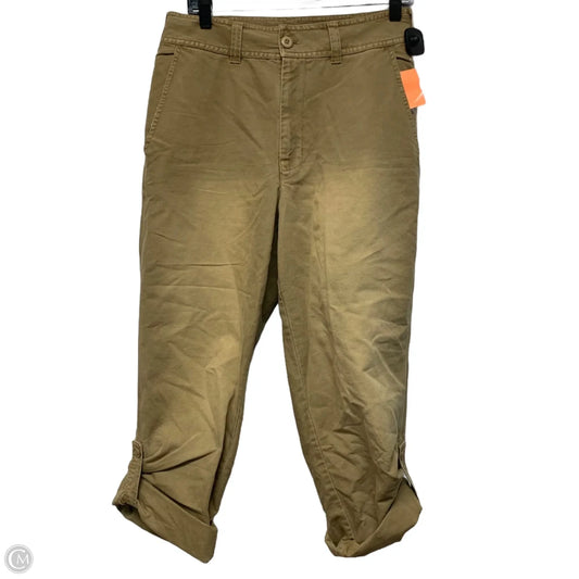 Jeans Cropped By Free People In Tan, Size: 6