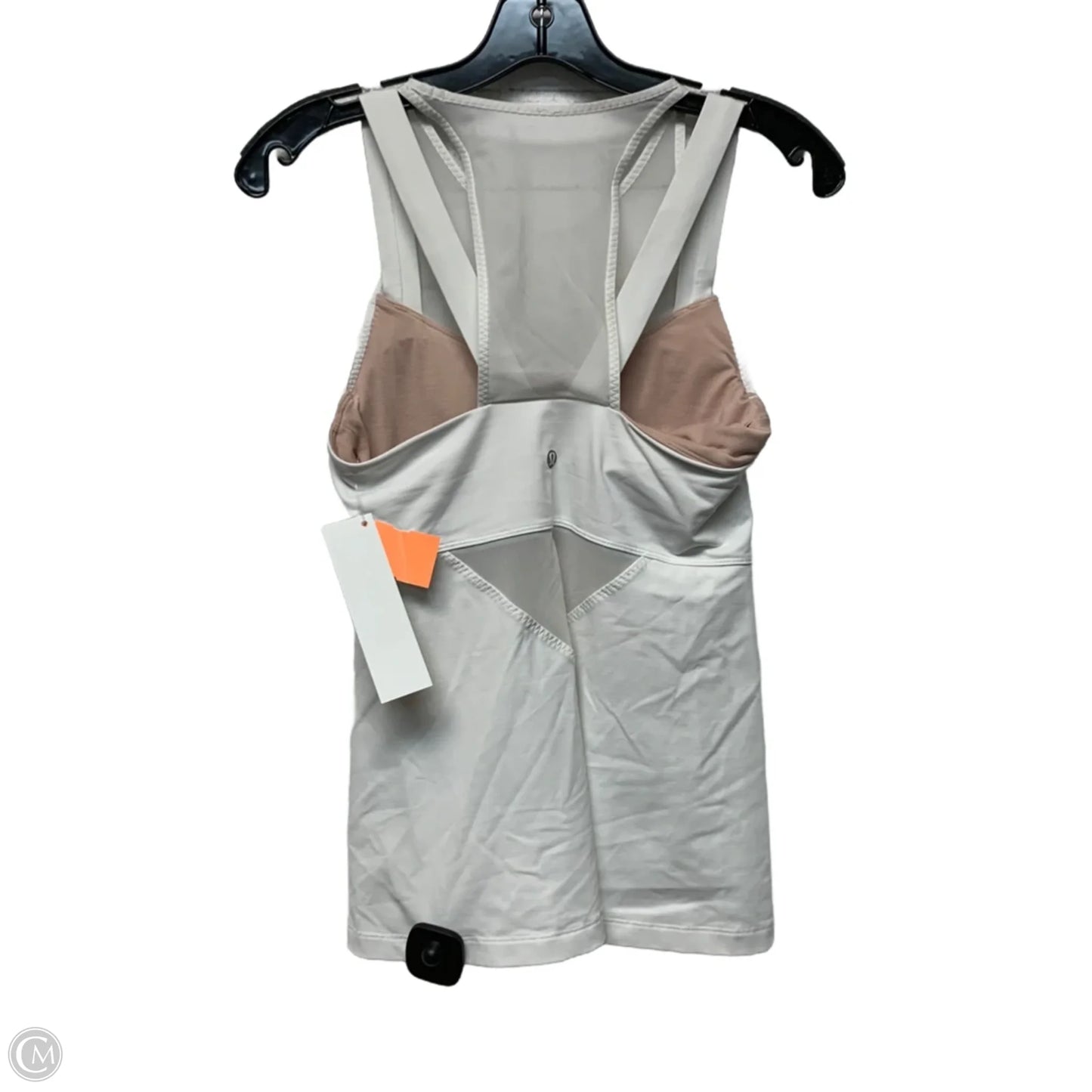 Athletic Tank Top By Lululemon In White, Size: S