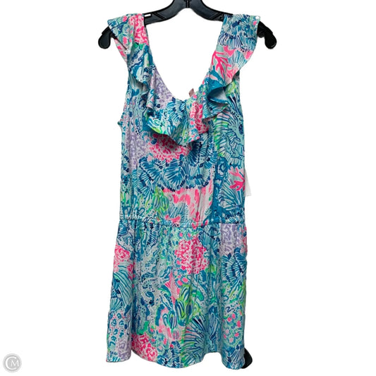 Dress Designer By Lilly Pulitzer In Blue & Pink, Size: S