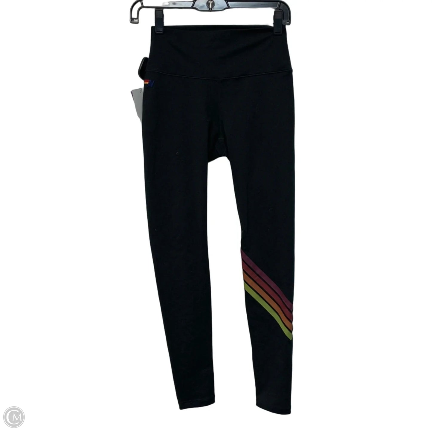 Athletic Leggings By Aviator Nation In Black, Size: S