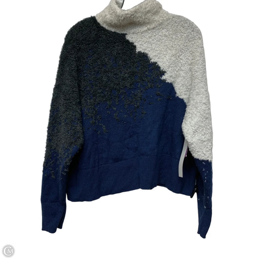 Sweater By Lululemon In Blue & Grey, Size: S