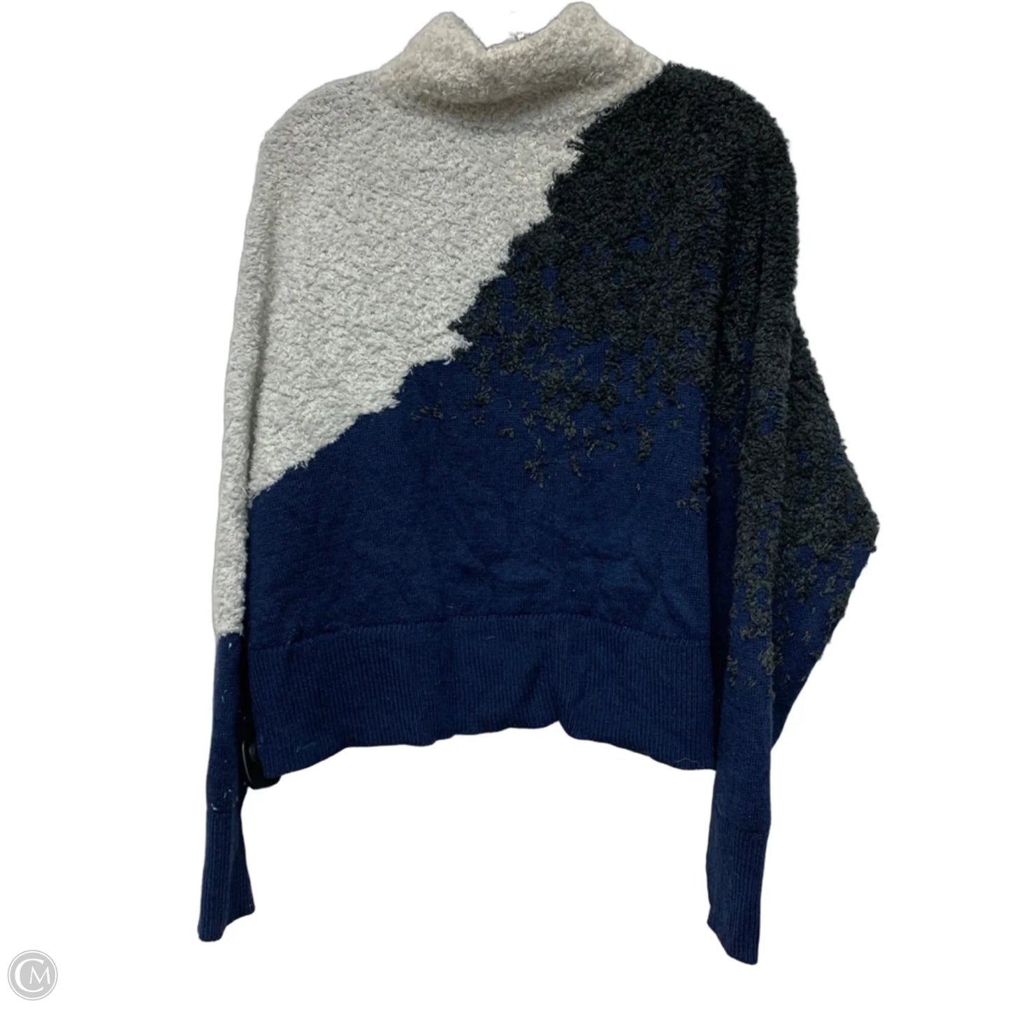 Sweater By Lululemon In Blue & Grey, Size: S