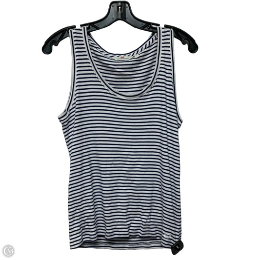 Top Sleeveless By Vineyard Vines In Striped Pattern, Size: S