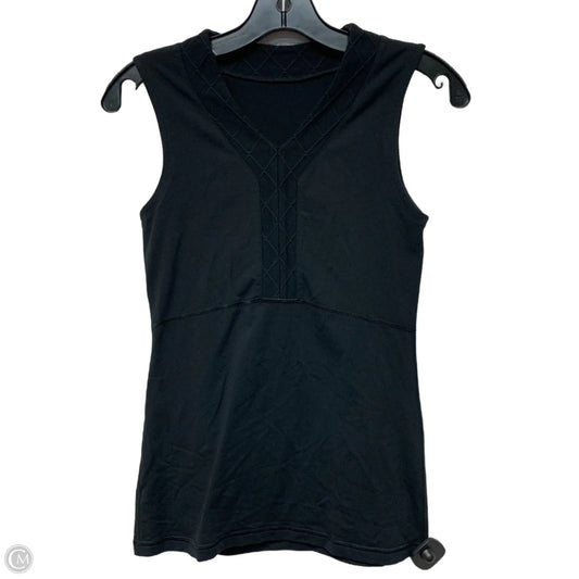 Athletic Tank Top By Lululemon In Black, Size: S