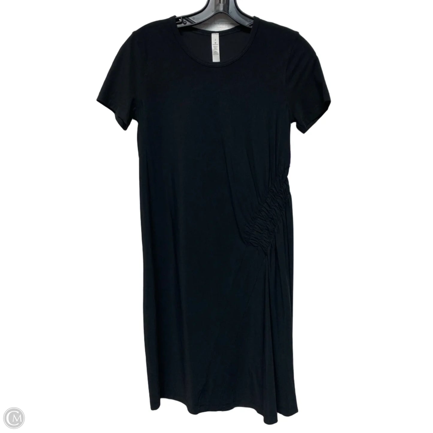 Athletic Dress By Lululemon In Black, Size: Xs