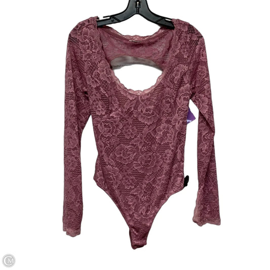Bodysuit By Free People In Pink, Size: L