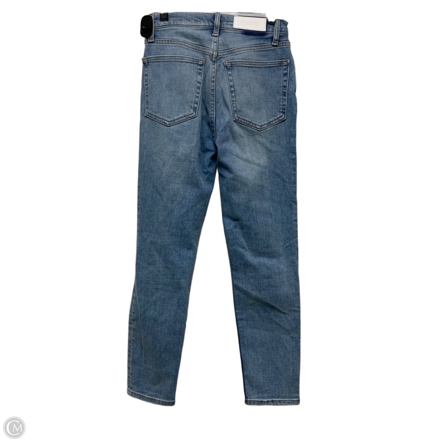 Jeans Straight By Re/Done In Blue Denim, Size: 2