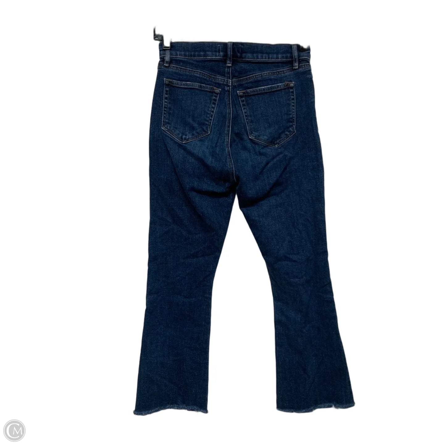 Jeans Cropped By Loft In Blue Denim, Size: 0