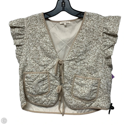 Vest Other By Baevely In Brown & White, Size: M