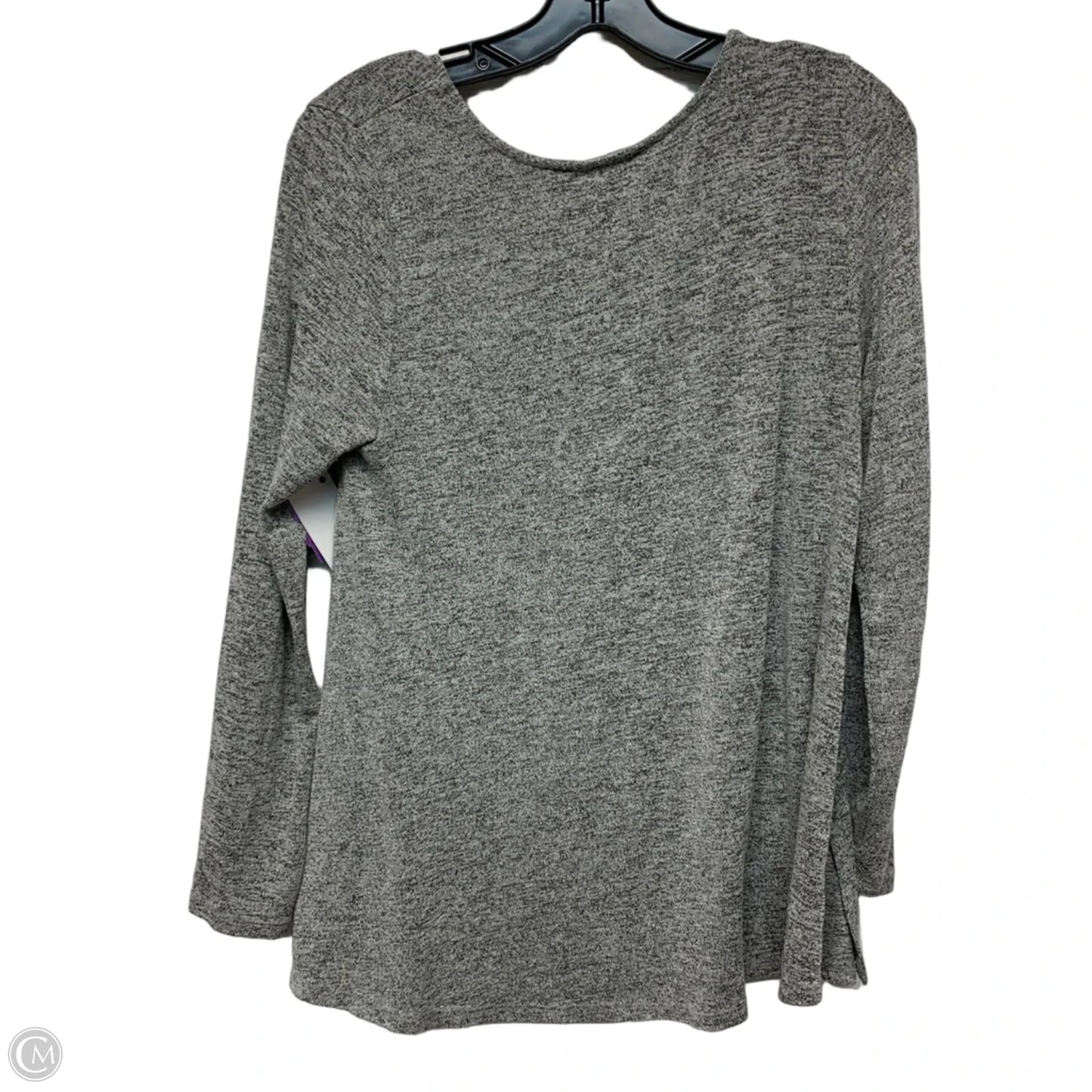 Top Long Sleeve Basic By Postmark In Grey, Size: Mp
