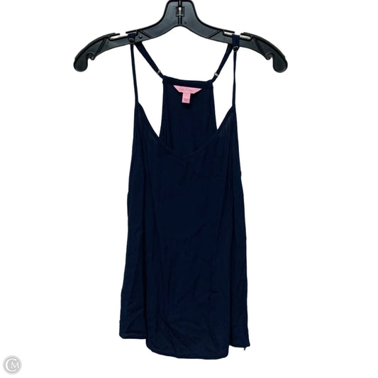 Top Sleeveless Designer By Lilly Pulitzer In Navy, Size: S