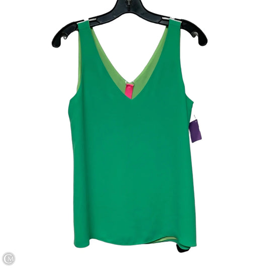 Top Sleeveless Designer By Lilly Pulitzer In Green, Size: Xs