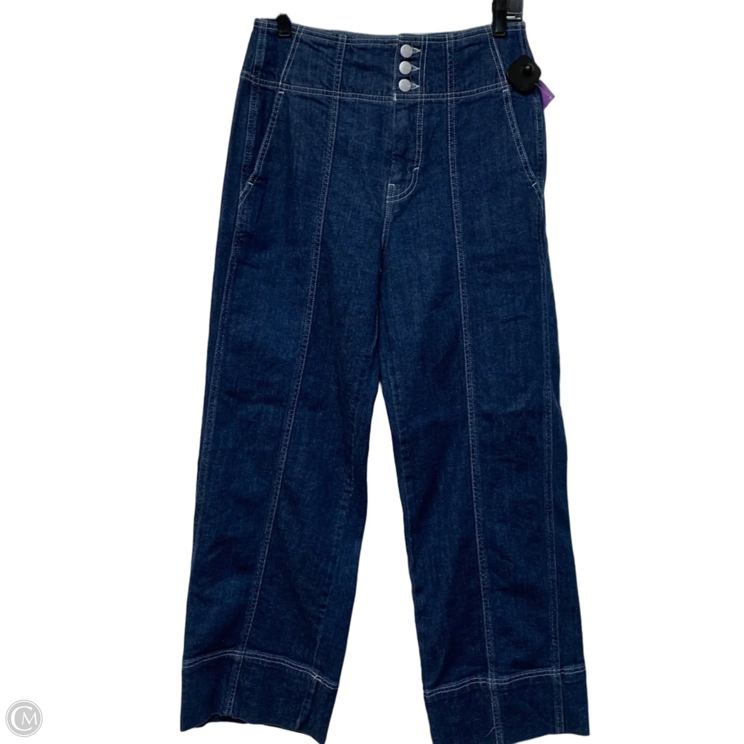 Jeans Wide Leg By Pilcro In Blue Denim, Size: 6