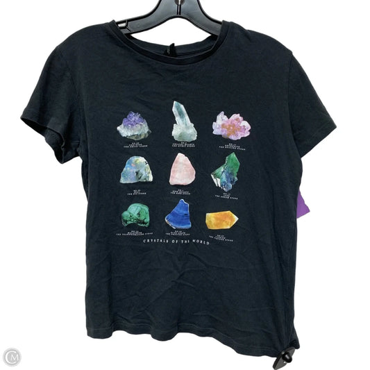 Top Short Sleeve By Urban Outfitters In Grey, Size: S