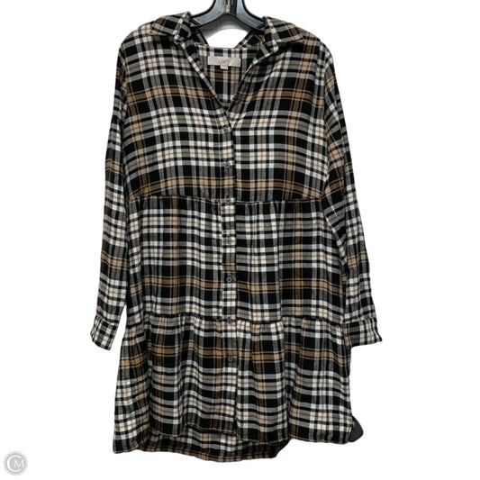 Dress Casual Short By Loft In Black & Brown, Size: M
