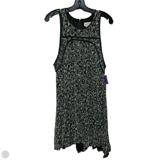 Romper By Anthropologie In Grey & White, Size: L