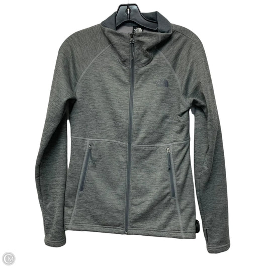 Athletic Jacket By The North Face In Grey, Size: S