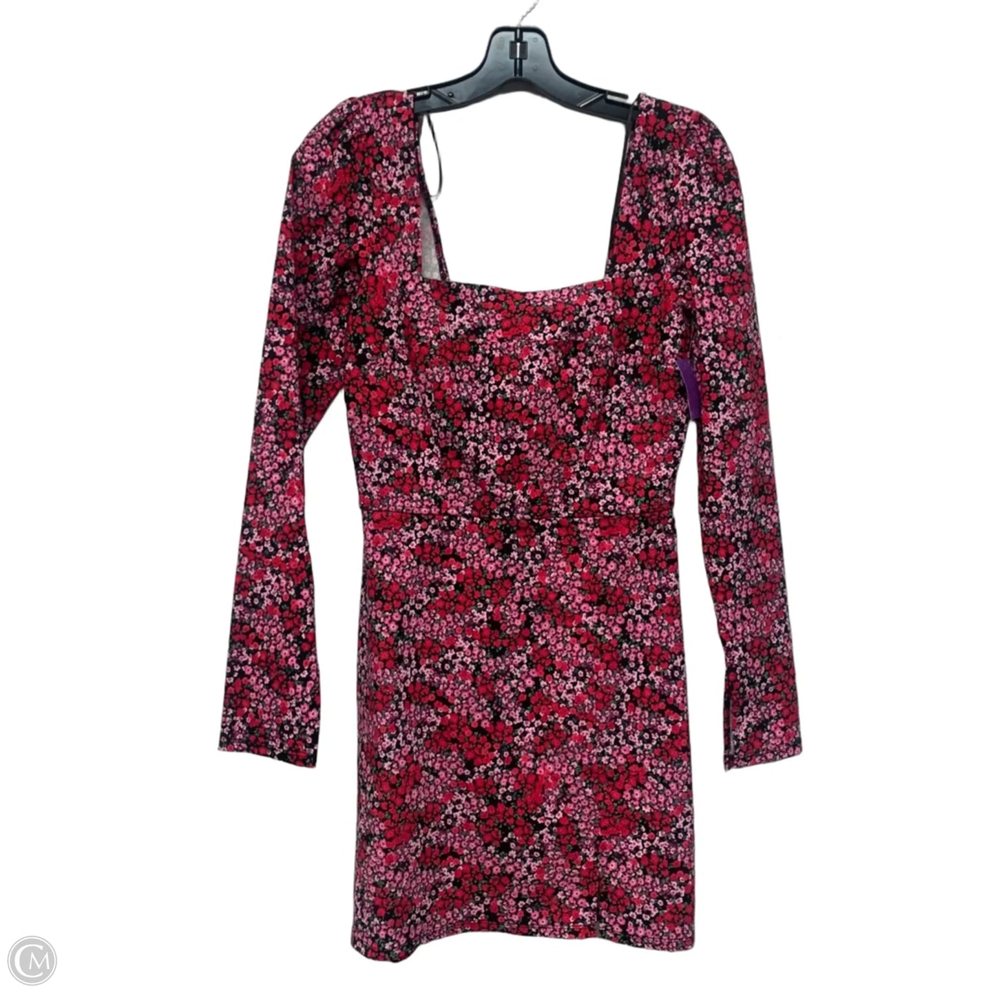 Dress Casual Short By Francesca's In Floral Print, Size: M