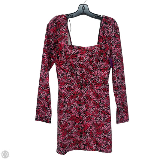 Dress Casual Short By Francesca's In Floral Print, Size: M