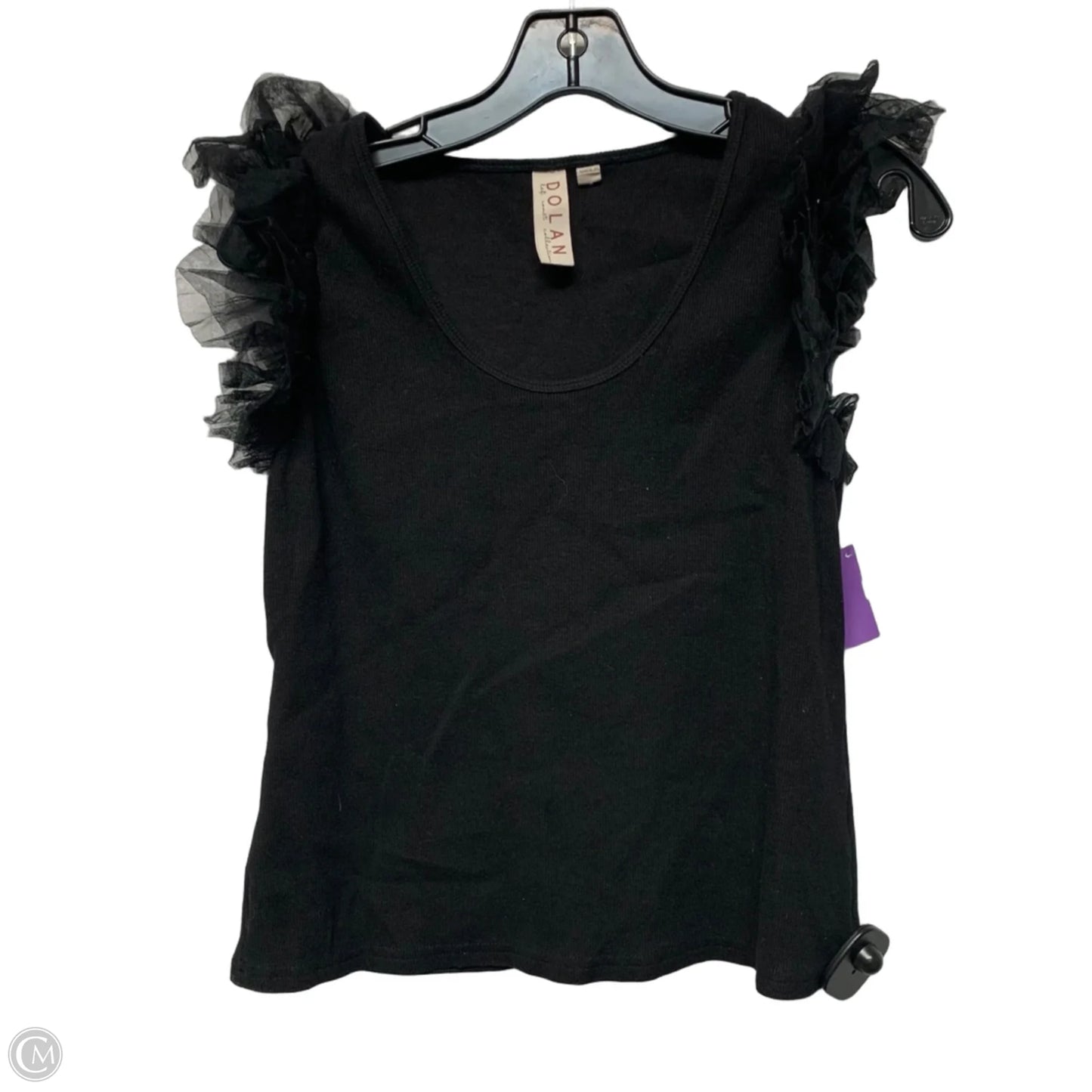 Top Sleeveless By Dolan Left Coast In Black, Size: M