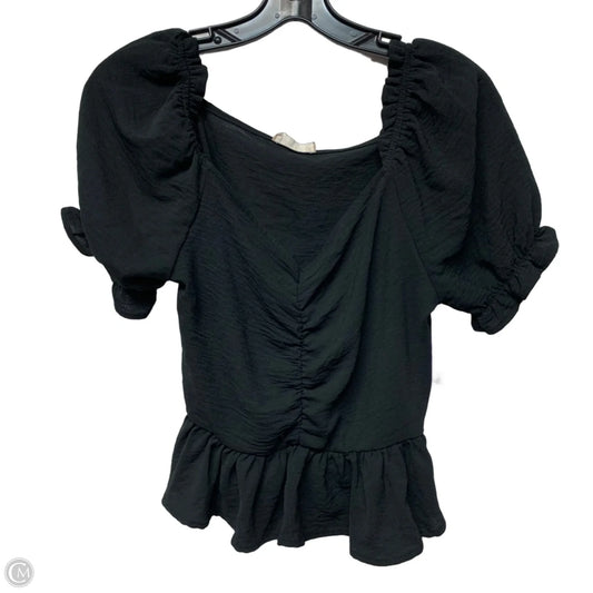 Top Short Sleeve By Altard State In Black, Size: S