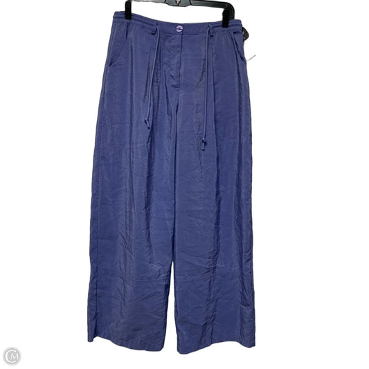 Pants Wide Leg By Maeve In Purple, Size: L