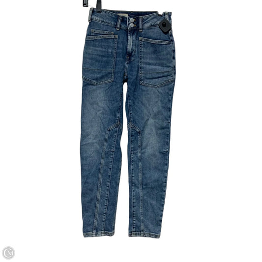 Jeans Straight By Pilcro In Blue Denim, Size: 0